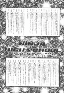 NINJA HIGH SCHOOL, 日本語