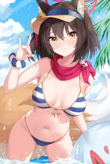 Swimsuit Izuna, 日本語