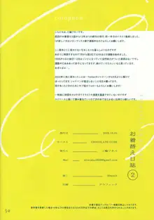 お着替え日誌 2, 日本語