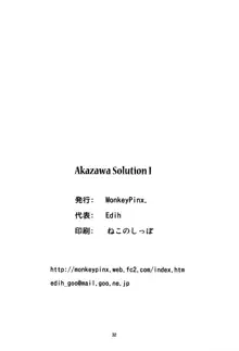 Akazawa Solution I, 日本語