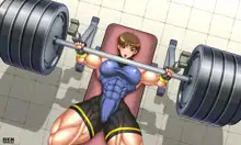 mighty cosplay muscle girl, 日本語