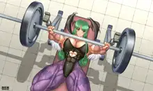 mighty cosplay muscle girl, 日本語