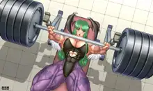 mighty cosplay muscle girl, 日本語