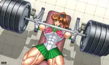 mighty cosplay muscle girl, 日本語