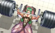 mighty cosplay muscle girl, 日本語