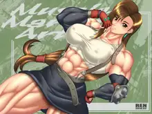 mighty cosplay muscle girl, 日本語