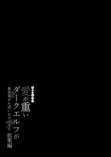 ちょっとだけ愛が重いダークエルフが異世界から追いかけてきた総集編, 日本語