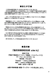 蟲惑楽園調査記録 side:A, 日本語