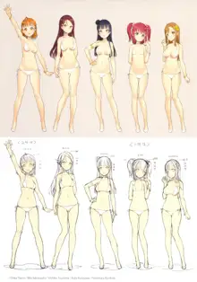 CHARACTER ILLUSTRATIONS SHOJOKISHIDAN 2008-2022, 日本語