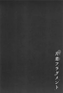 片恋フラグメント + 4Pリーフレット, 日本語