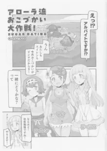 アローラ流おこづかい大作戦!, 日本語