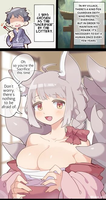 Giant Fox Girl VORE, 日本語