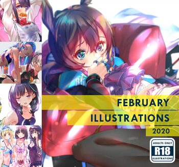 FEBRUARY ILLUSTRATIONS 2020, 日本語