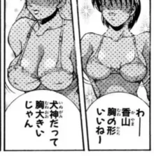 Eiken manga fanservice, 日本語