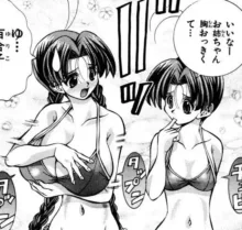 Eiken manga fanservice, 日本語