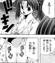 Eiken manga fanservice, 日本語