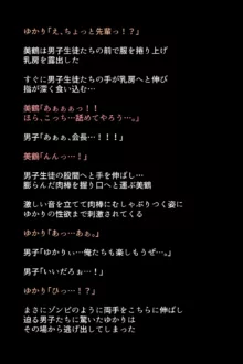 シャドウに弄ばれたヒロインたちは性欲を抑えきれなくなっていく!?, 日本語