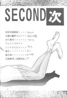 FIRST・SECOND 六道神士作品集, 日本語