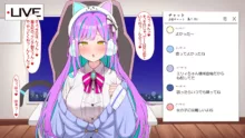 オタクに人気のVtuberがチンポ中毒のバカ雌に堕とされる話, 日本語