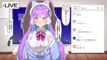 オタクに人気のVtuberがチンポ中毒のバカ雌に堕とされる話, 日本語