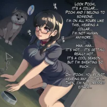 犬願望の女の子, 日本語