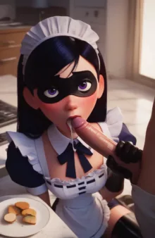 AICHARGEN Violet Parr Handjobs, 日本語