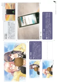 Kimi to Kanojo to Kanojo no Koi. Visual Fan Book, 日本語