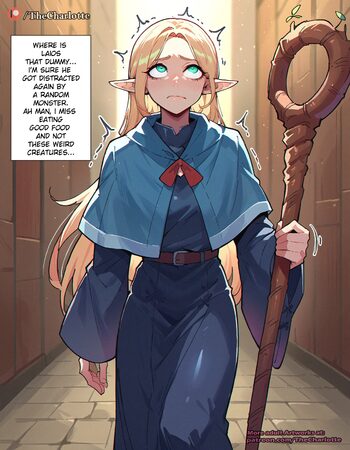 Marcille gets Slimed!, 日本語