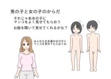 大人が教えてくれない男の子と女の子の体の違い, 日本語