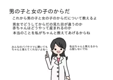 大人が教えてくれない男の子と女の子のからだのこと, 日本語