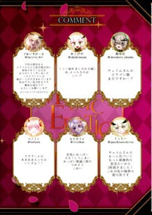 ドラメえっち合同誌MYSTIC EROTIC, 日本語