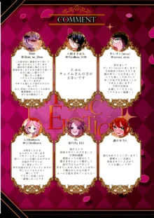 ドラメえっち合同誌MYSTIC EROTIC, 日本語