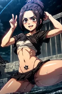 gabi braun (GENERADO POR IA) 13, 日本語