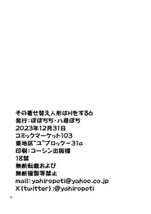 その着せ替え人形はHをする6, 日本語