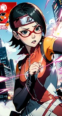 sarada uchiha variety IA, 日本語