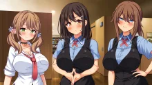 巨乳バイトに囲まれて誘惑されたら不倫してもしょうがないよね ネットカフェ編, 日本語