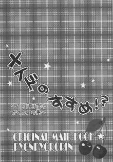 メイドのすすめ！？～1ヶ月目なのですよ。の巻～, 日本語