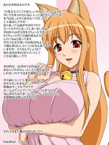 巨乳なネコミミ宇宙人, 日本語