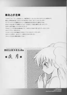 BELIEVE3.0a, 日本語