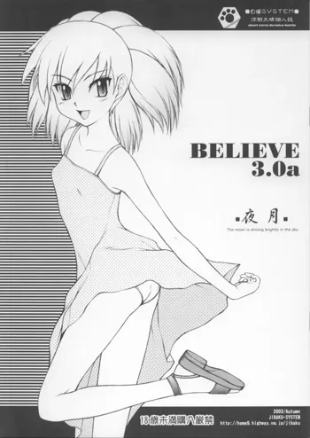 BELIEVE3.0a, 日本語