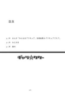 みんなはプリキュア。生徒会長もプリキュアです!, 日本語