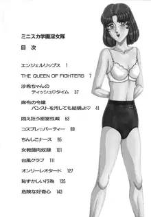 ミニスカ学園淫女隊, 日本語