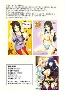 巨乳目録, 日本語