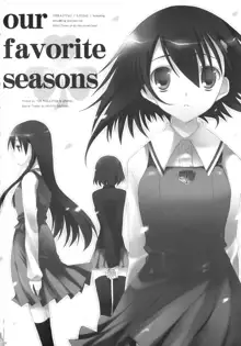 our favorite seasons, 日本語