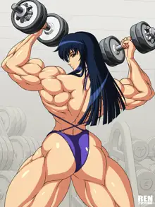 mighty cosplay muscle girl 2, 日本語