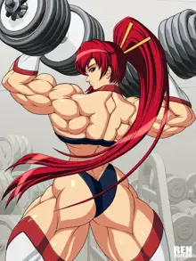 mighty cosplay muscle girl 2, 日本語