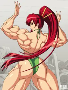 mighty cosplay muscle girl 2, 日本語