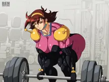 mighty cosplay muscle girl 2, 日本語