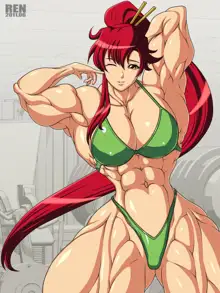 mighty cosplay muscle girl 2, 日本語