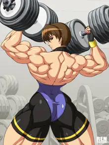 mighty cosplay muscle girl 2, 日本語